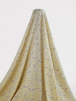 * SPECIAL * Mini Flowers on Buttermilk Crinkle Rayon