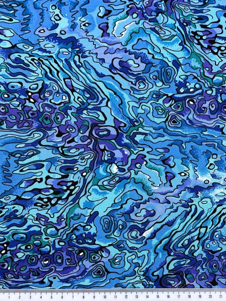 Crazy Paua Kiwiana Cotton