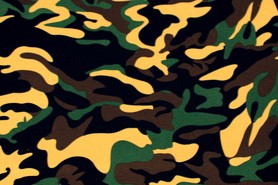 Army Traditional Camo Cotton Drill