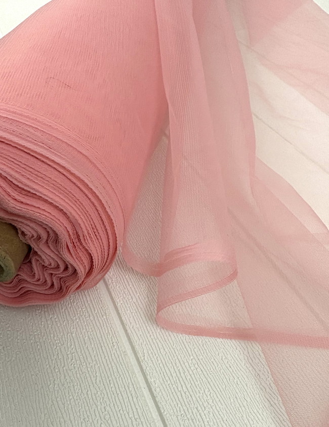Soft Guava Pink Fairy Floss Tulle