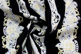 Beige, White & Grey on Black Traditional Designs of Aotearoa