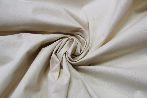 * REMNANT - Unbleached Calico - 120cm Wide