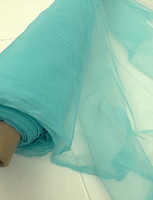Vintage Turquoise Fairy Floss Tulle