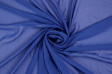 Capri Blue Plain Chiffon