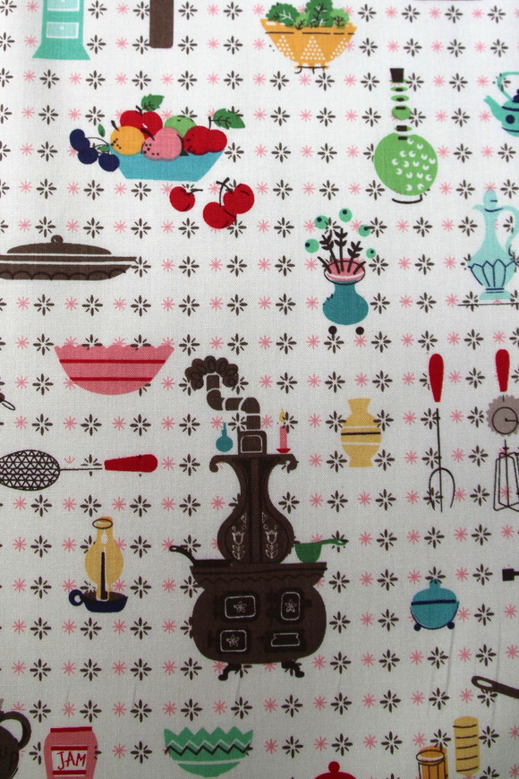 Cook Book Printed Cotton