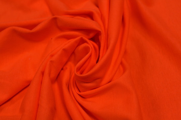 Orange Cotton Rich T-Shirting