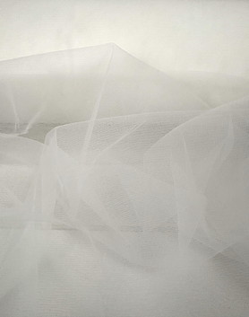 Soft White Fairy Floss Tulle