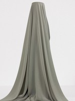  Shell Grey Plain Chiffon