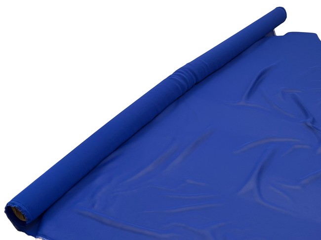 Capri Blue Plain Chiffon