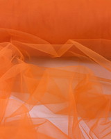 Bright Orange Fairy Floss Tulle