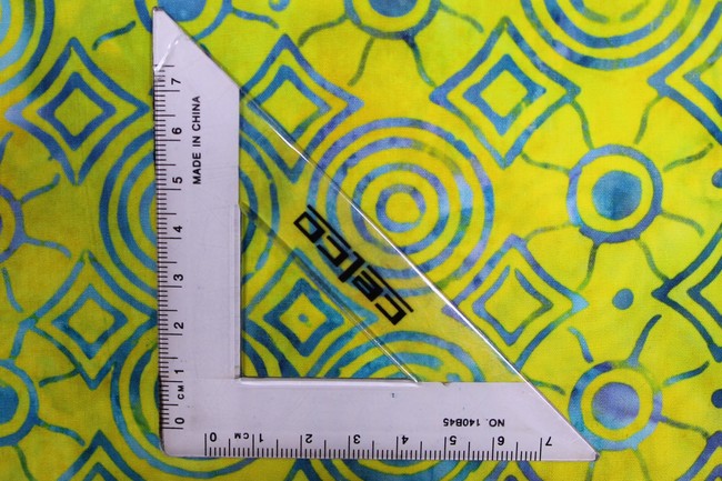 Yellows & Blue Toned Premium Bali Batik Cotton