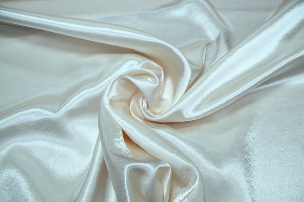 Satin Backed Crepe - Cream