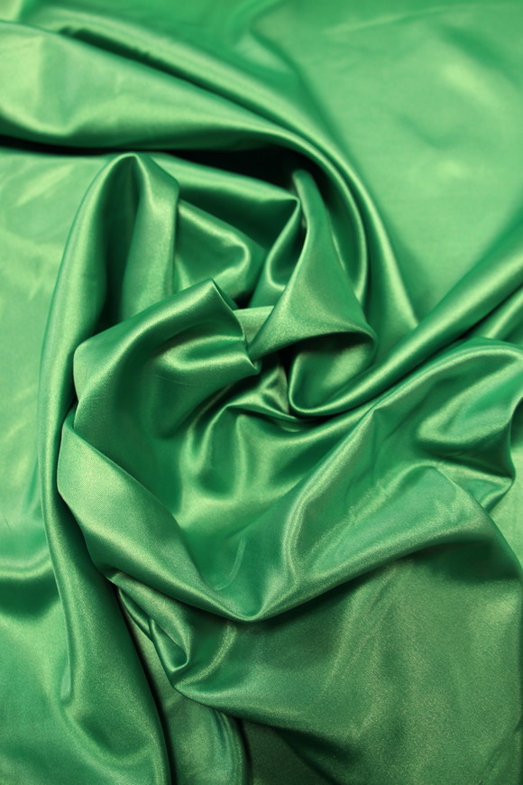 Shamrock Green Satin Lining