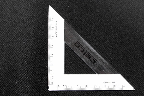 Black Stretch Poly-Cotton Drill