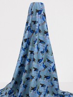 Native Treasures - Pukeko Kiwiana Cotton