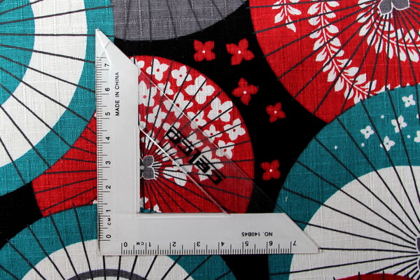 Japanese Parasol Printed Premium Slub Cotton