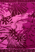 Purple & Pink Tones Pasifika Printed Dobby