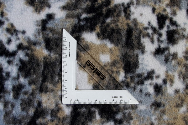 Mottled Camo Printed Polar Fleece