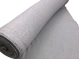 Dark Grey Marle Brushed Sweatshirting