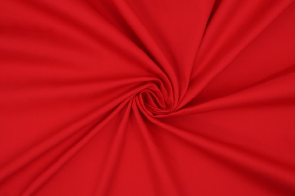 Red Polycotton Drill