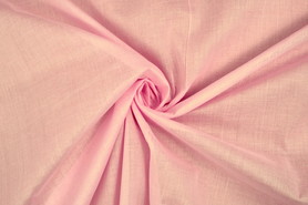 Coconut Ice Pink Cotton Voile