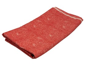 *REMNANT - Guava Paisley Printed Cotton Quilt Backer