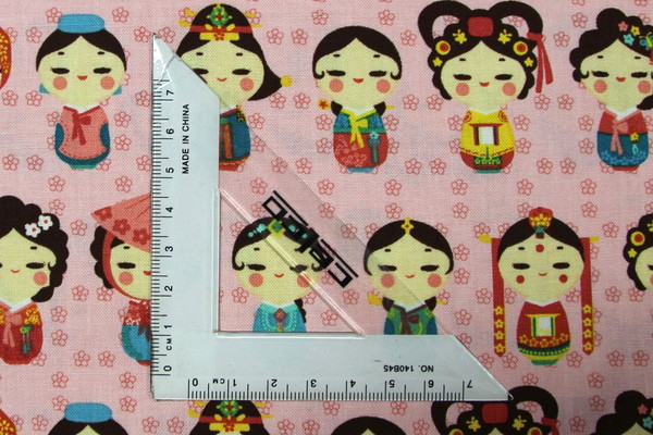 Asian Dolls Printed Cotton