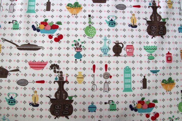 Cook Book Printed Cotton