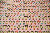 Asian Dolls Printed Cotton