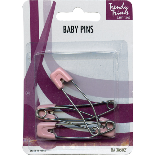 Baby Pins - Snaplock x 4