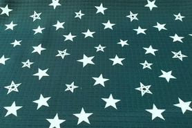 Quilted Polyester - Cream Stars on Bottle