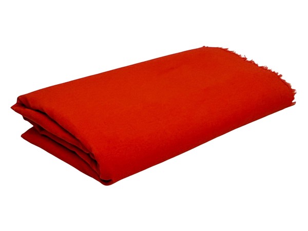 Flame Orange Antique Cotton Lawn