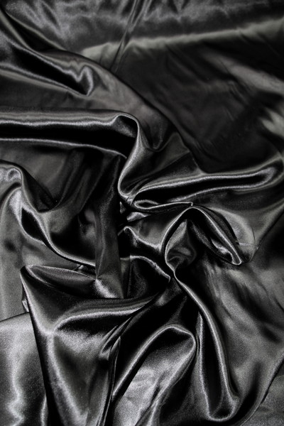 Black Satin Lining