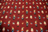 Toy Soldiers Printed Cotton