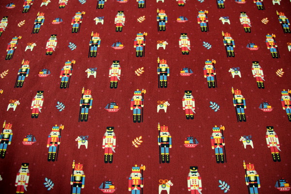 Toy Soldiers Printed Cotton