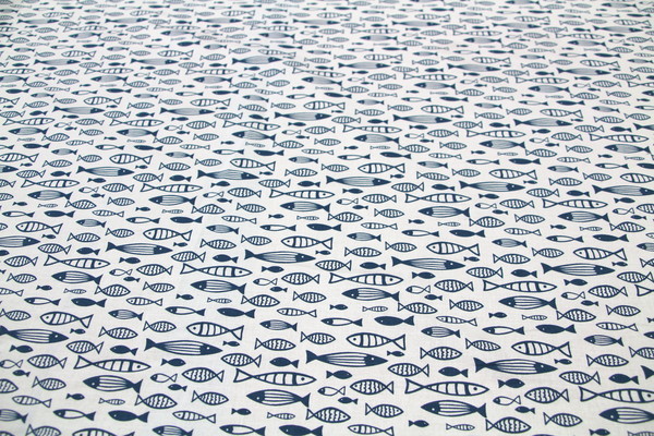 Fish Fun Printed Cotton