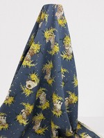 Kittens & Blossoms Mid-weight Premium Japanese Cotton