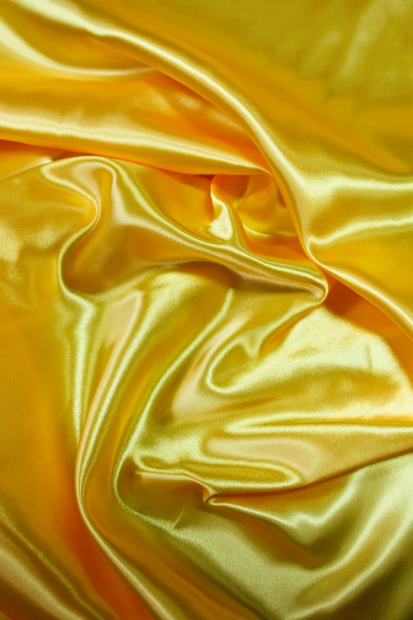 Sunshine Yellow Satin Lining
