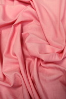 Coral Pink Plain Rayon 