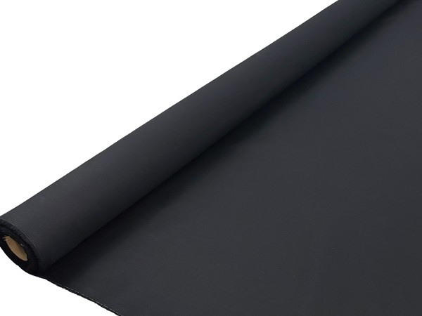 Matte Black 100% Cotton Drill