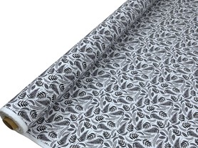 Fern & Palm Fronds on Mute Premium Cotton