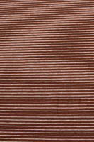Copper & White Pinstriped Cotton Lycra Knit