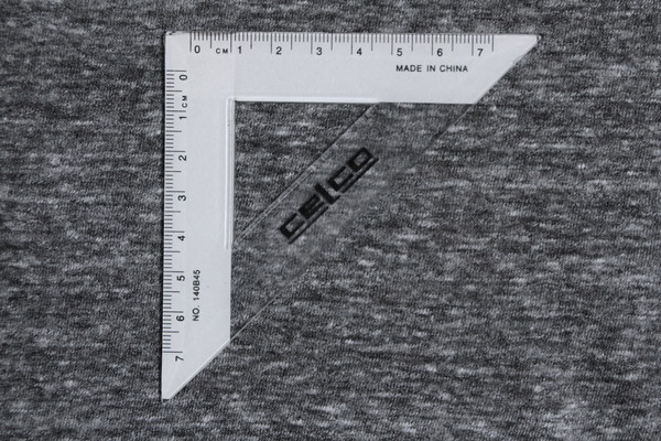 Charcoal Marle Fine Merino/Cotton Blend