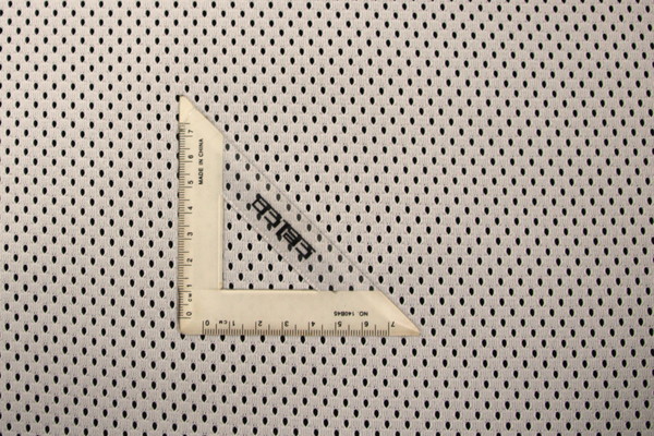 BULK DEAL! White Eyelet Sports Mesh - 5m for $20