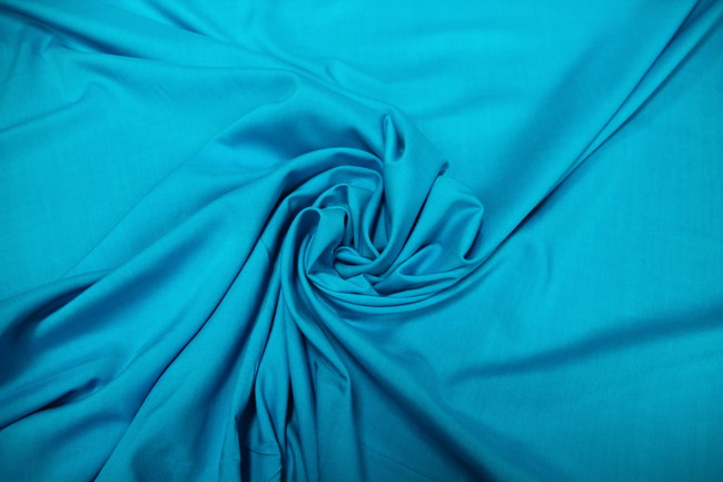 Bright Turquoise Plain Rayon