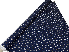 Waving Kitty Premium Japanese Cotton