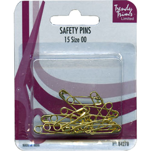 Safety Pins - Gold