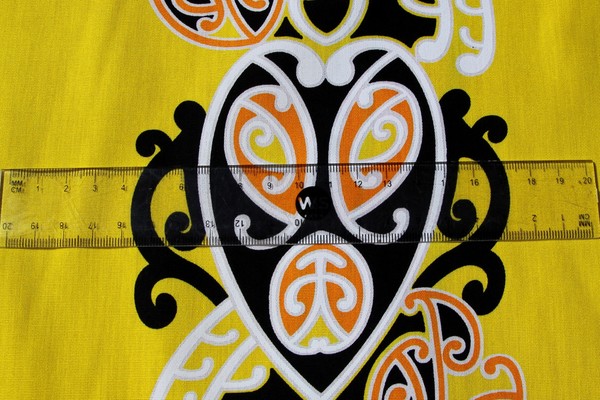 Yellow Traditional Designs of Aotearoa