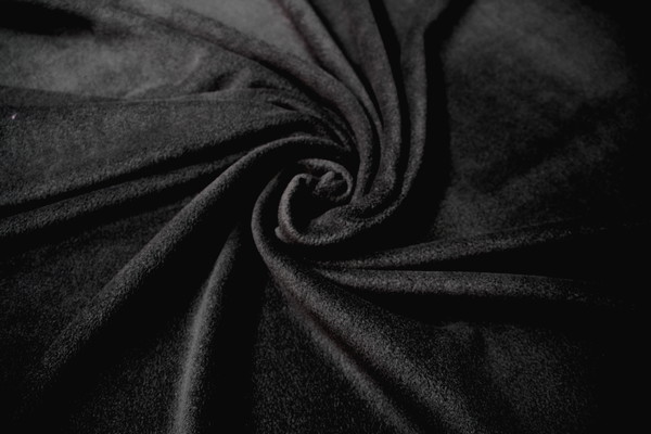 Black 450GSM Polar Fleece