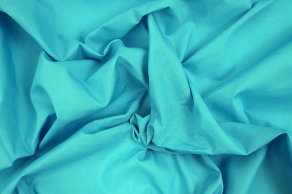 Light Turquoise Plain Poplin